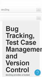 Mobile Screenshot of devzing.com